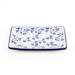 Tacka ceramiczna C27 18/12 cm<br> 3206X Błękitny Ogród